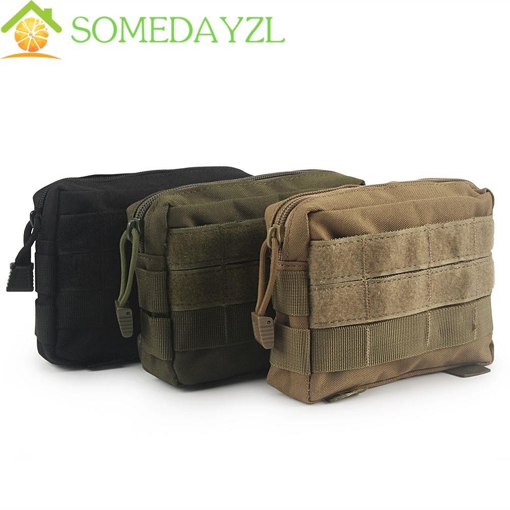 Somedayzl กระเป๋าคาดเอว EDC แบบพกพา เครื่องมือกลางแจ้ง ตั้งแคมป์ ปีนเขา เดินป่า ทิ้งกระเป๋า