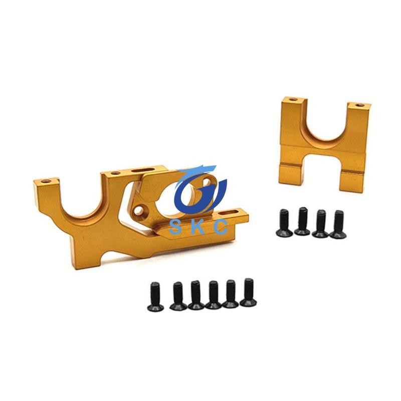 โลหะปรับมอเตอร์เมาและศูนย์เกียร์เมาชุดสําหรับ Wltoys 104072 104001 104002 ชิ้นส่วนอัพเกรดรถ RC 1/10 - รูปที่ 2