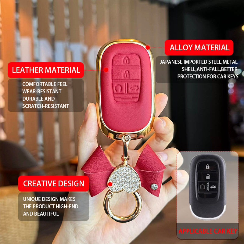 เคสกุญแจ HONDA CRV XRV HRV Civic Fe 2022 2023 2024 ปลอกกุญแจ