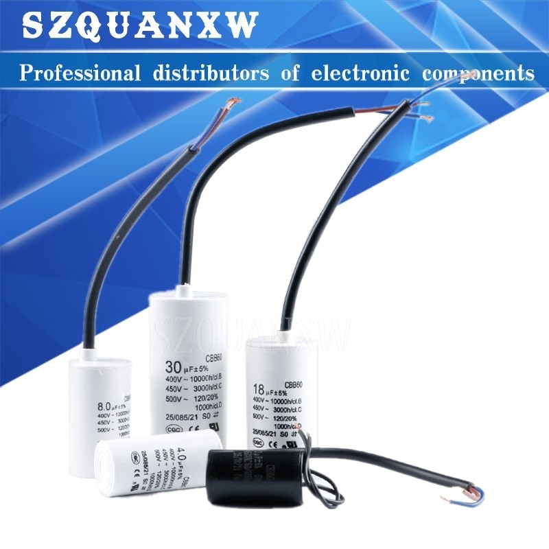 ZXY 1UF 1.5UF 2UF 3UF 4UF 5UF 6UF 8UF 10UF 12UF 15UF 18UF 20UF 25UF 30UF 35UF 40UF 45UF มอเตอร์ Run 