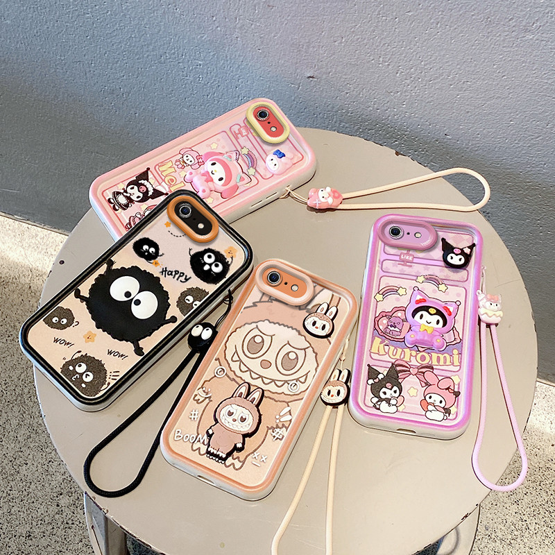 เคส iphone 6 6s 7 8 6p 6sp 7p 8p se-2020 se-2022 เคสโทรศัพท์ลายการ์ตูนซิลิโคนอ่อนนุ่ม 3D xxtygz2
