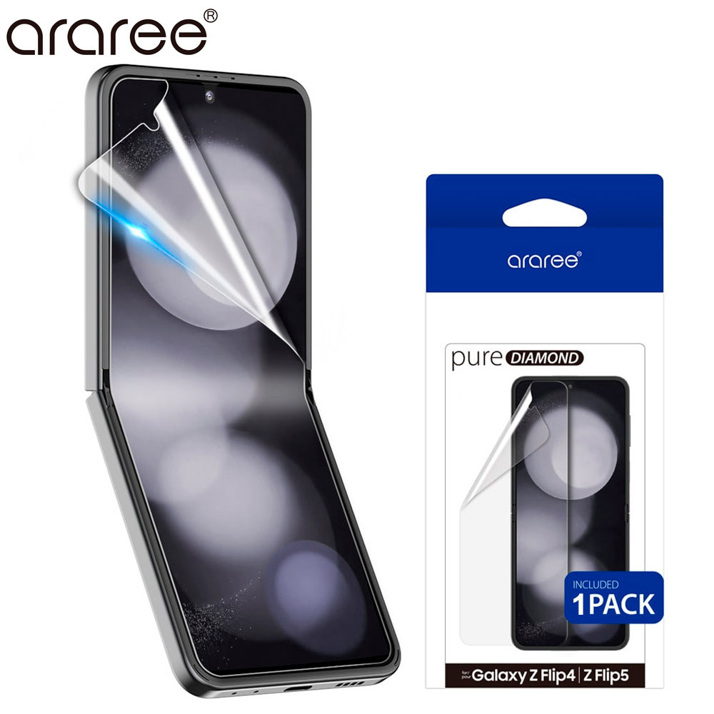 ARAREE PURE DIAMOND 1pcs Galaxy Z Flip4 and 5 Screen Protector Film Samsung