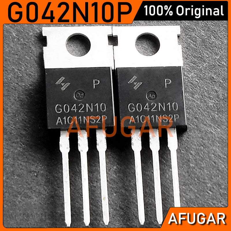 5/10 ชิ้น G042N10 TO-220 GO42N10 G042N10P HYG042N10 HYG042N10NS1P TO220 100 โวลต์/160A N-channel MOS