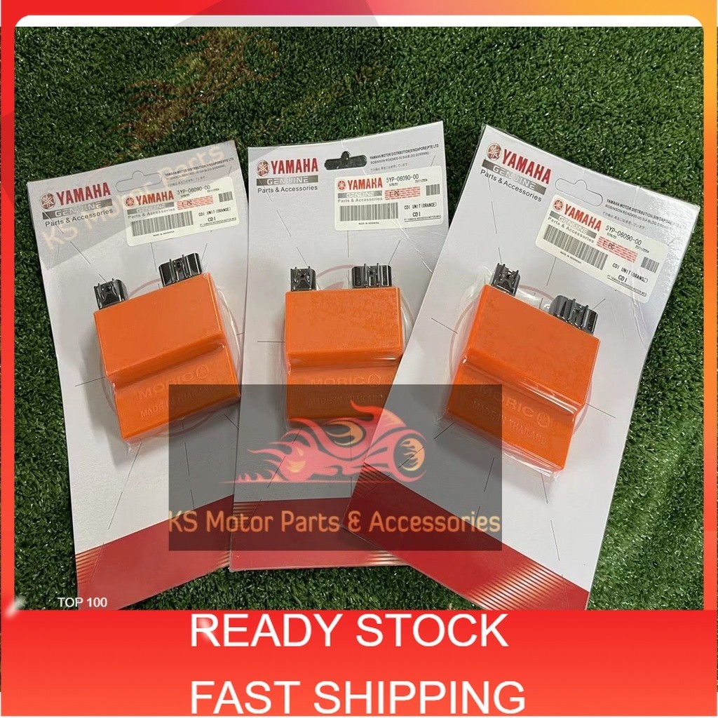 CLEARSTOCK CDI RACING LC135 5YP LC135 V1 - V7 135LC LC 135 BUANG CUT OFF NO CUT OFF ORANGE REN