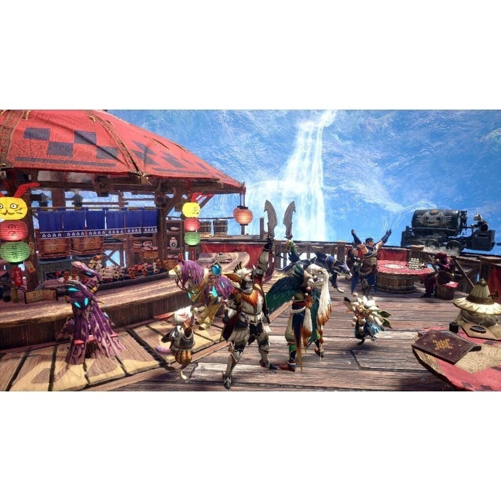 (พร้อมส่ง/ไม่มีซีล) SWITCH MONSTER HUNTER RISE SUNBREAK + MONSTER HUNTER RISE (R1/US) สินค้ามือ1