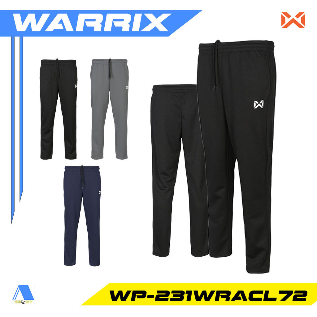 [[ส่งฟรี!! มีเงินคืน]] WARRIX กางเกงวอร์ม รุ่น WARMPANTS รหัส WP-231WRACL72 แท้100%