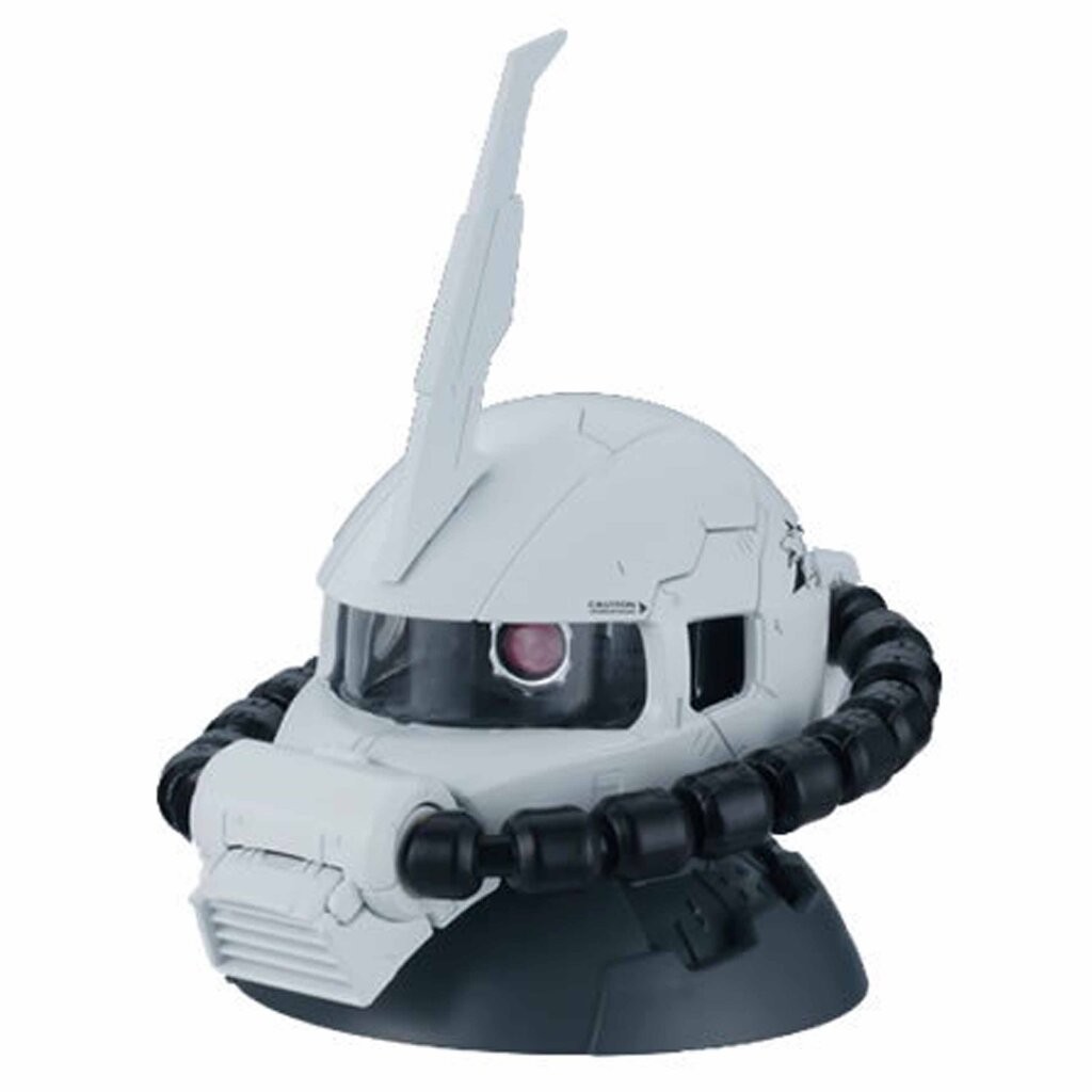 GD EXCEED MODEL ZAKU HEAD 2 สีขาว มีเขา gashapon199192