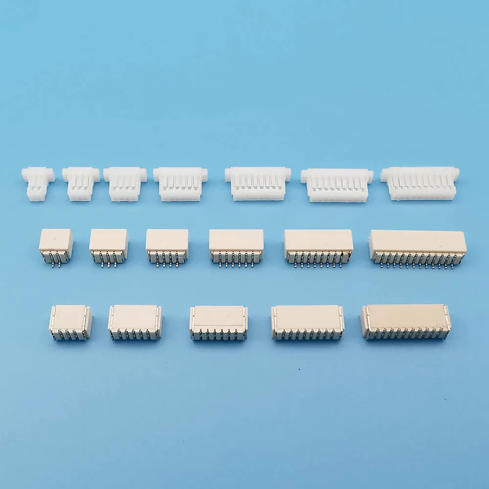 ตัวเชื่อมต่อ JST SH1.0 1 มม. 2P 3P 4P 5P 6P 7P 8P 9P 10Pin ตัวผู้ ตัวเมีย SMD แนวตั้ง แนวนอน 100 ชิ้น