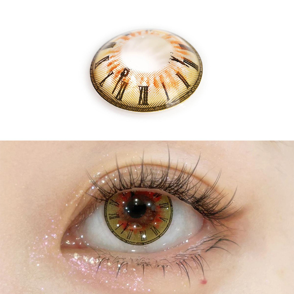 Jewelens คอนแทคเลนส์คอสเพลย์ Tokisaki Kurumi 2 ชิ้น 1 คู่