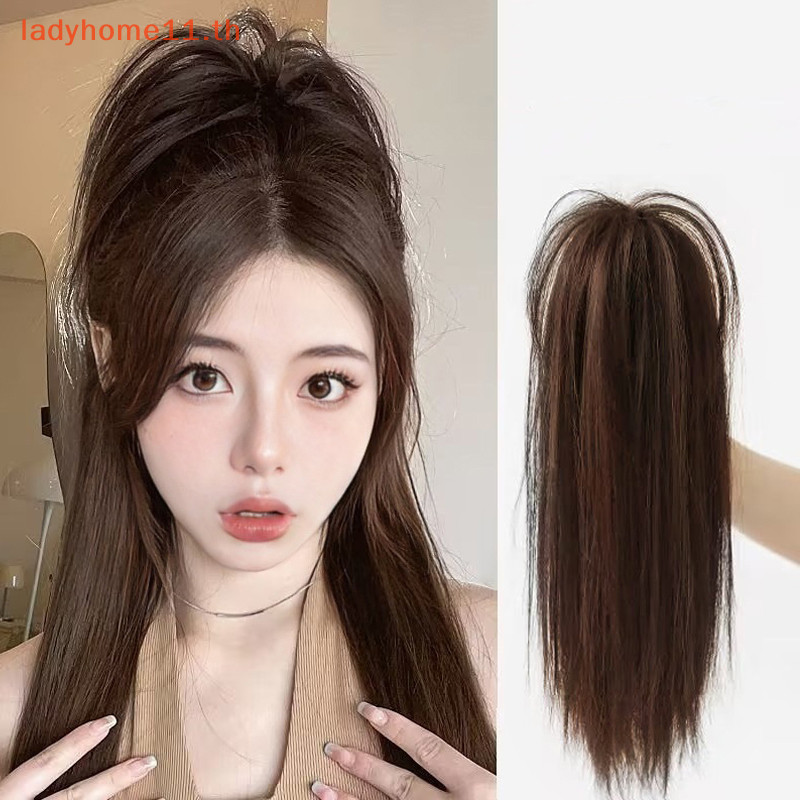 Onelady วิกผมหางม้าจําลอง แบบถักเปีย สําหรับผู้หญิง TH