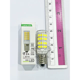 หลอด LED หลอดไฟตู้เย็น ตู้เสื้อผ้า หลอดใส่โคมไฟ LED หลอดตี่จู้ หลอดศาลเจ้า E12 สีขาว DAYLIGHT และสีวอร์ม WARMWHITE