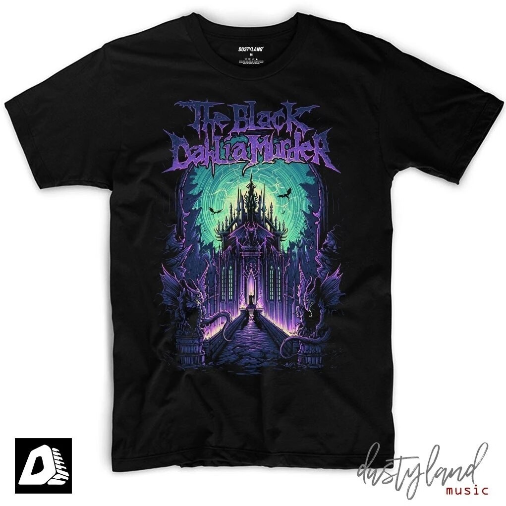 Band THE BLACK DAHLIA MURDER TBDM 10th Anniversary of NOCTURNAL T Shirt