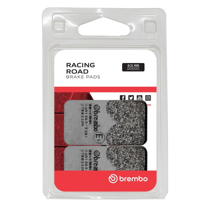 Brembo 07BB33SR ผ้าเบรกหน้า SR (เกรดซินเตอร์) สำหรับ BMW : S1000R 20-22 / S1000RR ABS 09-18