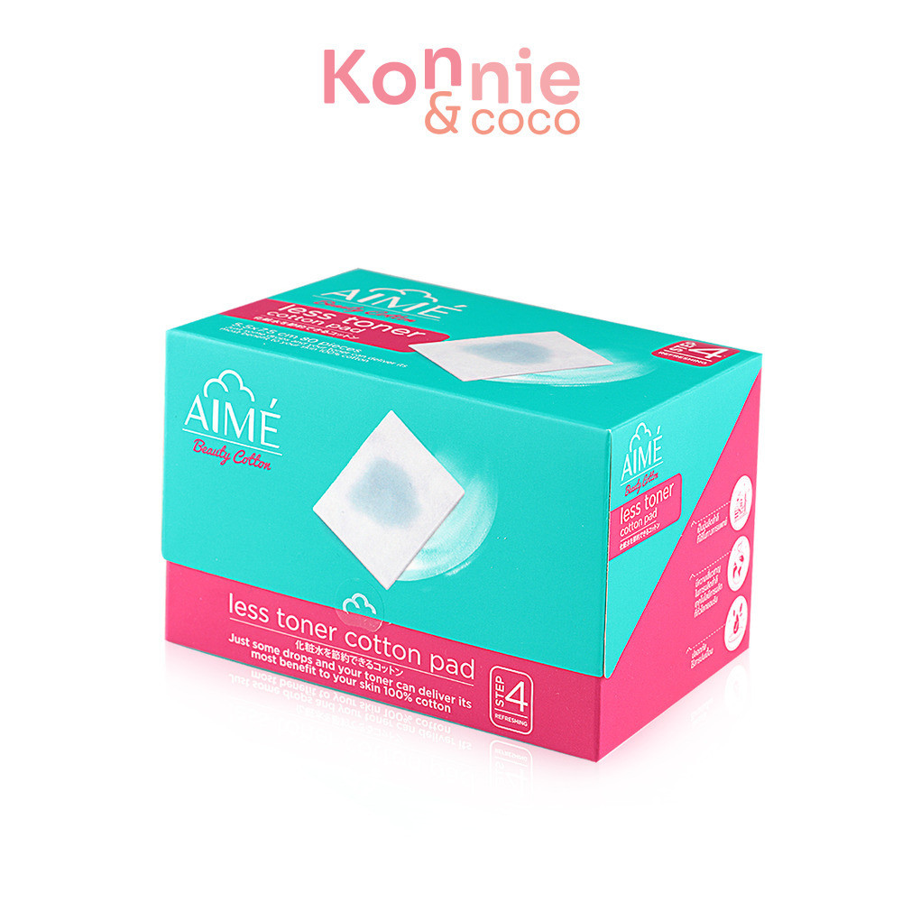 Aime Less Toner Cotton Pad 80pcs.