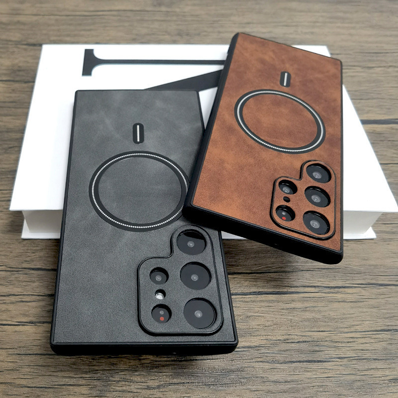 เคสโทรศัพท์มือถือหนัง TPU นิ่ม หรูหรา สําหรับ Samsung Galaxy S23 S21 S20 FE S24 S22 Plus Note 20 Ultra