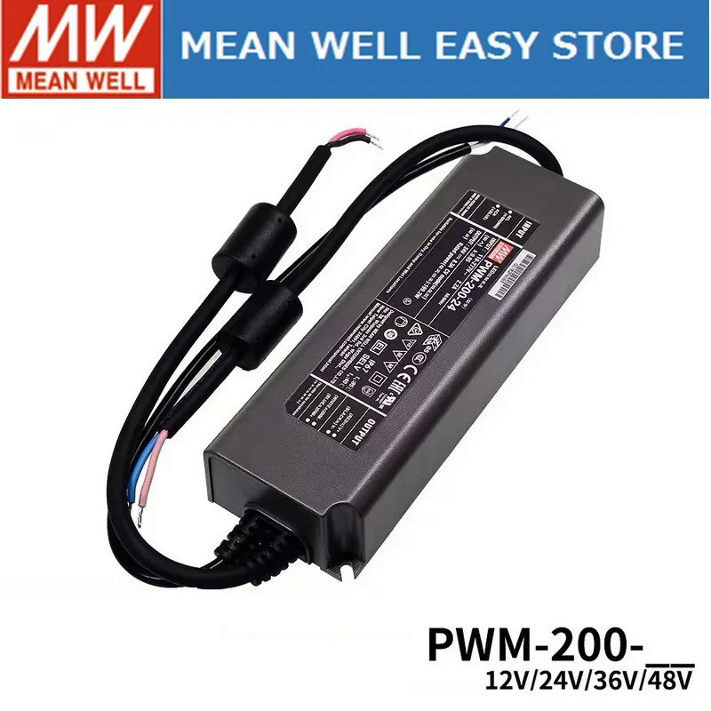 Mean WELL PWM-200 PWM-200-12DA2 PWM-200-24DA2 PWM-200-36DA2 PWM-200-48DA2 MEAN WELL PWM 200 DA2 200W