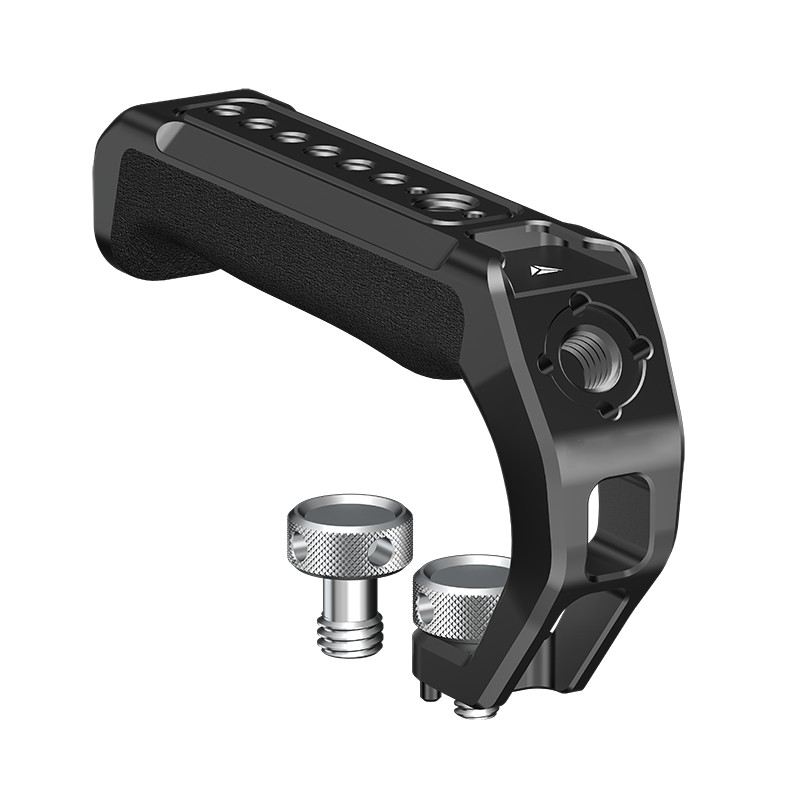 Feichao อลูมิเนียมอัลลอยด์สากล 1/4 Arri ตําแหน่งสกรูไม้สําหรับ Smog/หัวเหล็ก 3/8 กล้องกรงยก Handle