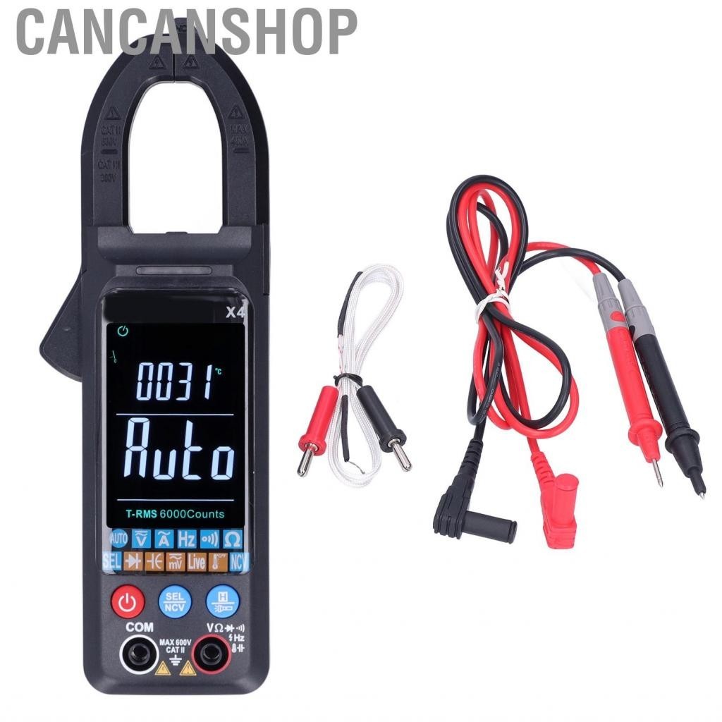 Cancanshop LCD Clamp Meter Intelligent Portable Multimeter Voltage for Factory