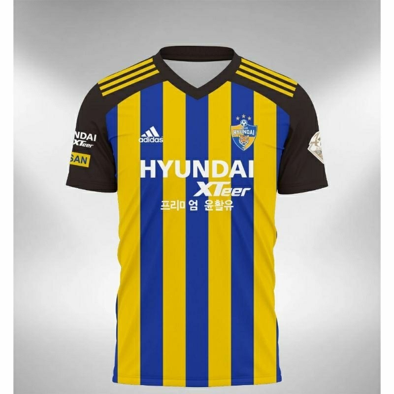 2024 แฟชั่น Jersey Ulsan Hyundai Home Away เสื้อ / Jersey ชุดไมโครไฟเบอร์ / เสื้อยืด Jersey / เสื้อย