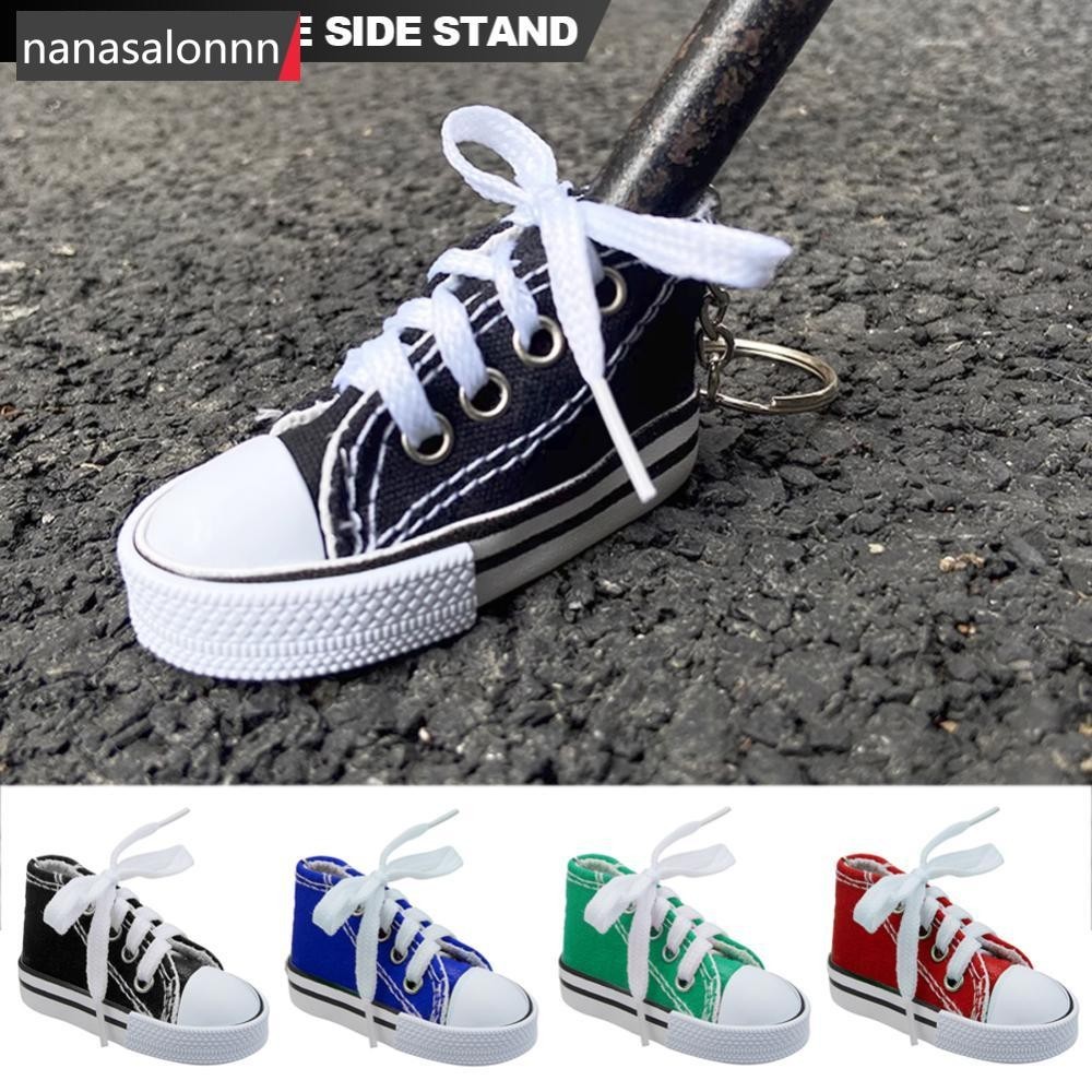 Nanasn| ขาตั้งรองเท้าผ้าใบ 7.5 ซม. อุปกรณ์เสริม สําหรับรถจักรยานยนต์ F8H7 1 ชิ้น