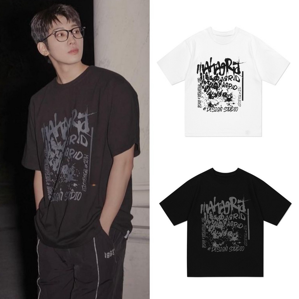 （จัดส่งตลอด 24 ชั่วโมง）OOOKเสื้อสกรีน ฉันชอบความรวย เสื้อสกรีนกวนๆ พร้อมส่ง OVERSIZE 6 สี แฟชั่นสไตล์เกาหลี ไซซ์ S-XXXL