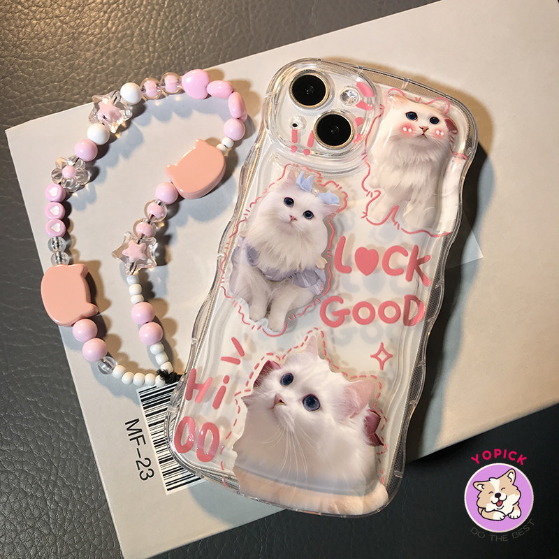เคสซิลิโคนนิ่ม ลายแมวน่ารัก สําหรับ IPhone 15 14 13 12 11 Pro Max X XS XR XS Max 7 8 Plus SE2020 12 Mini 13 Mini