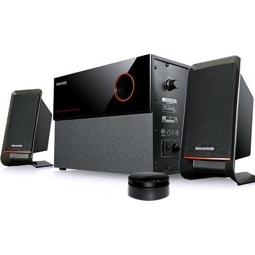 ลำโพงไร้สาย ลำโพง bluetooth microlab m200bt 2.1ch ริมแดง/ M200BT Platinum 2.1CH ปนะกัน 1ปีจัดว่าเป็น