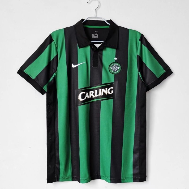 เสื้อกีฬาแขนสั้น ลายทีมชาติฟุตบอล Celtic Away 0506 AAA คุณภาพสูง สไตล์เรโทร