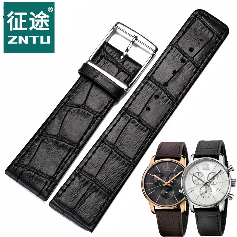 สาย CK ใหม่ K2G271/K2G276/K2G2G1 สายหนังแท้ สายหนังวัว สายนาฬิกา