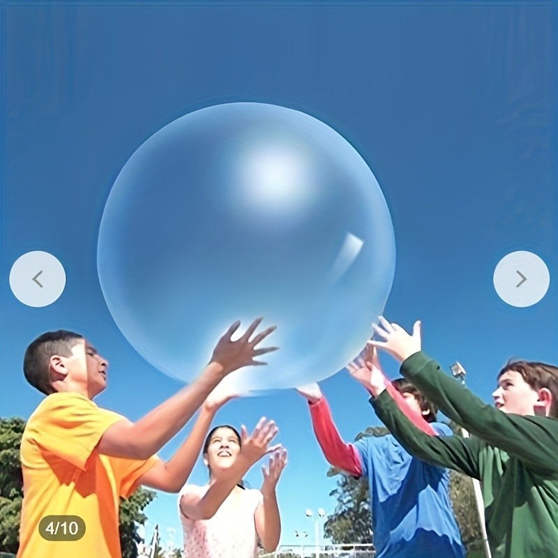 Tpr ลูกโป่งเป่าลม ขนาดใหญ่ ของเล่นสําหรับเด็ก - รูปที่ 3