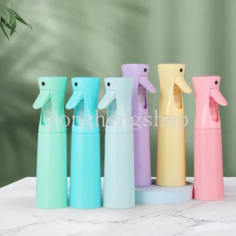 ขวดสเปรย์เปล่า แรงดันสูง ขนาด 300 มล. เติมได้ สีมาการอง สําหรับรดน้ําต้นไม้ ในสวน ร้านทําผม
