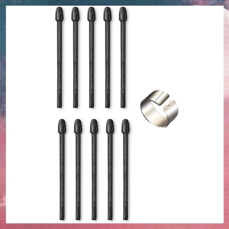 10pcs Marker ปากกาเคล็ดลับสําหรับ Remarkable 1/2 Stylus สําหรับ Pen2/Pen Plus เปลี่ยน Nibs นุ่ม,Tips พร้อมเครื่องมือ