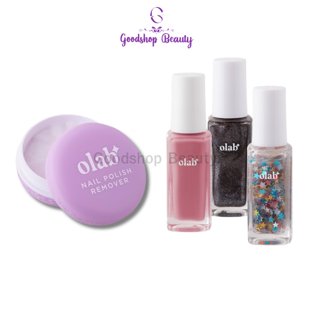 Odbo Olab My Mood Gel Nail Polish / Remover (OL001-OL023) - (OLR01) สีเล็บเจล / แผ่นน้ำยาล้างเล็บ