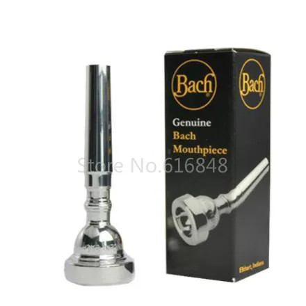 ทรัมเป็ต Bach BB รุ่น 351 ปากเป่าแบรนด์คุณภาพสูง ไม่มี 7c 5c 3c อุปกรณ์เครื่องดนตรีทองเหลืองเงิน หัวฉีด