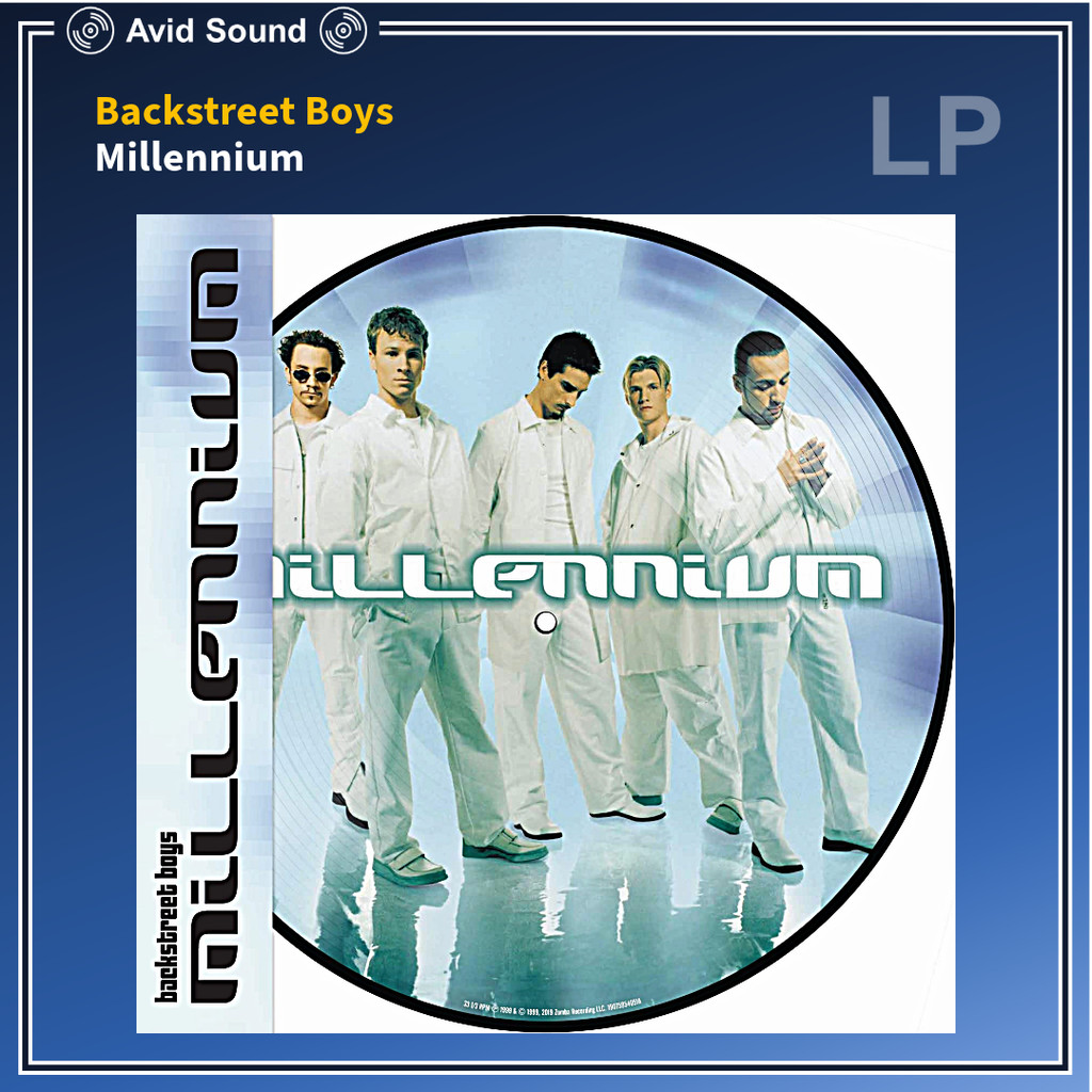 แผ่นเสียง Backstreet Boys Millennium ใหม่ ซีล Backstreet Boys Vinyl LP