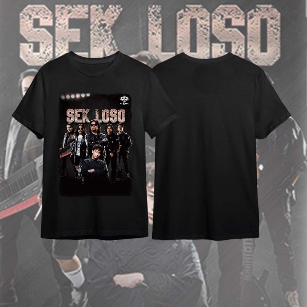 Sek Loso 28th เสื้อยืดวงร็อกเกอร์ เสก โลโซ ผ้านุ่มใส่สบาย เสื้อยืดคอตตอน S-5XL