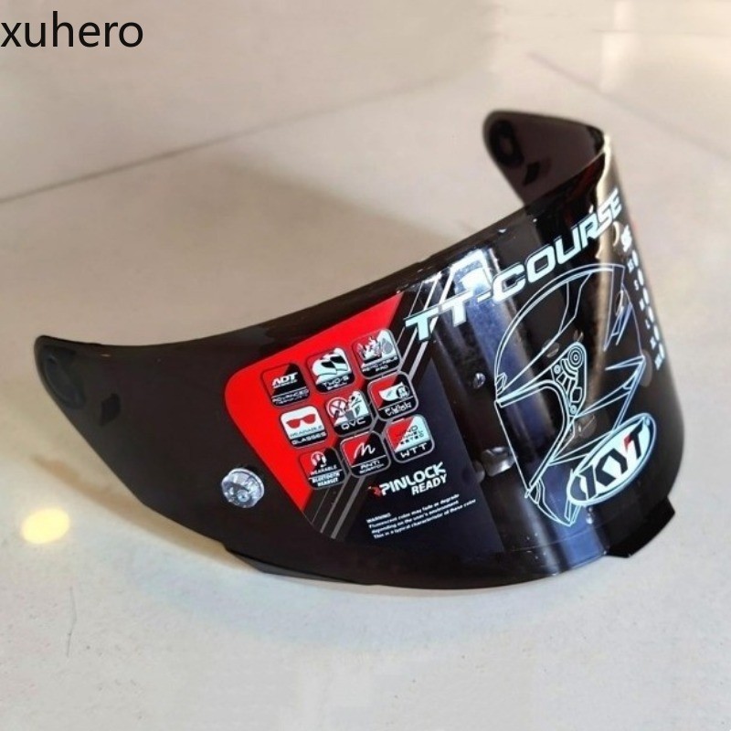 Kyt TT COURSE LENS DARK SMOKE VISOR