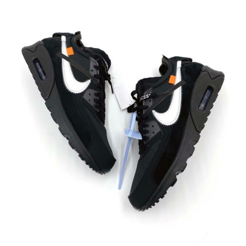 2024 Hot Nike Air Max 90 Black x off White Premium Original