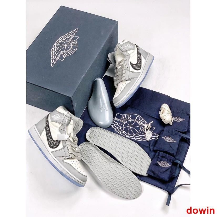 Dior x Air Jordan 1 รองเท้าผ้าใบ ข้อต่อสูง AJ1 Zapatos de baloncesto9999999999999999999999999999999