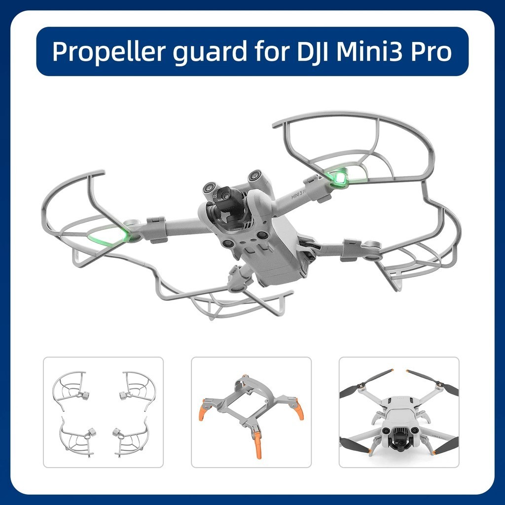 Propeller Guard for DJI Mini 3 Pro Drone Propeller Protector Wing Fan Protective Cover for DJI Mini 3 Pro Drone