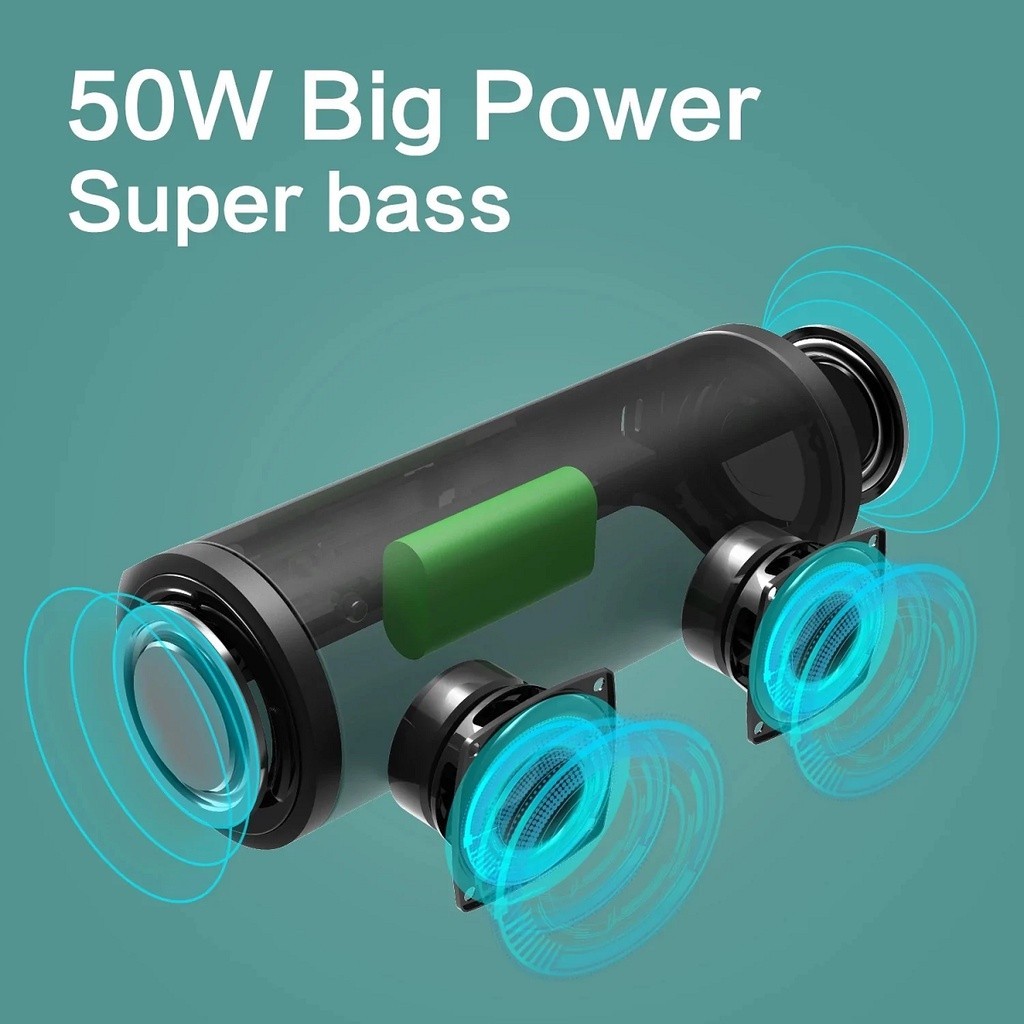 Xdobo Hero 1999 Bluetooth 5.0 Speaker 50Watt ลำโพงบลูทูธกันน้ำ