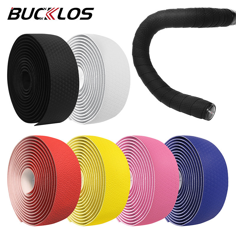 Bucklos เทปพันแฮนด์บาร์ PU EVA อุปกรณ์เสริม สําหรับรถจักรยาน