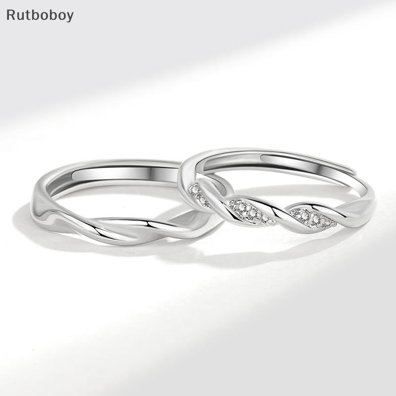 [Rut] แหวนคู่รัก สไตล์ฮิปฮอป บูโดรัว ออกแบบเฉพาะ สําหรับผู้หญิง ผู้ชาย วันเกิด เครื่องประดับ ปรับได้ COD
