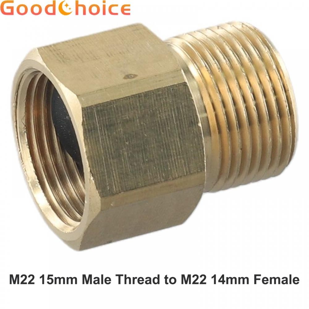 Adapter Tools Connector Metric Adapter M22 14mm Female M22 15mm Male Thread To