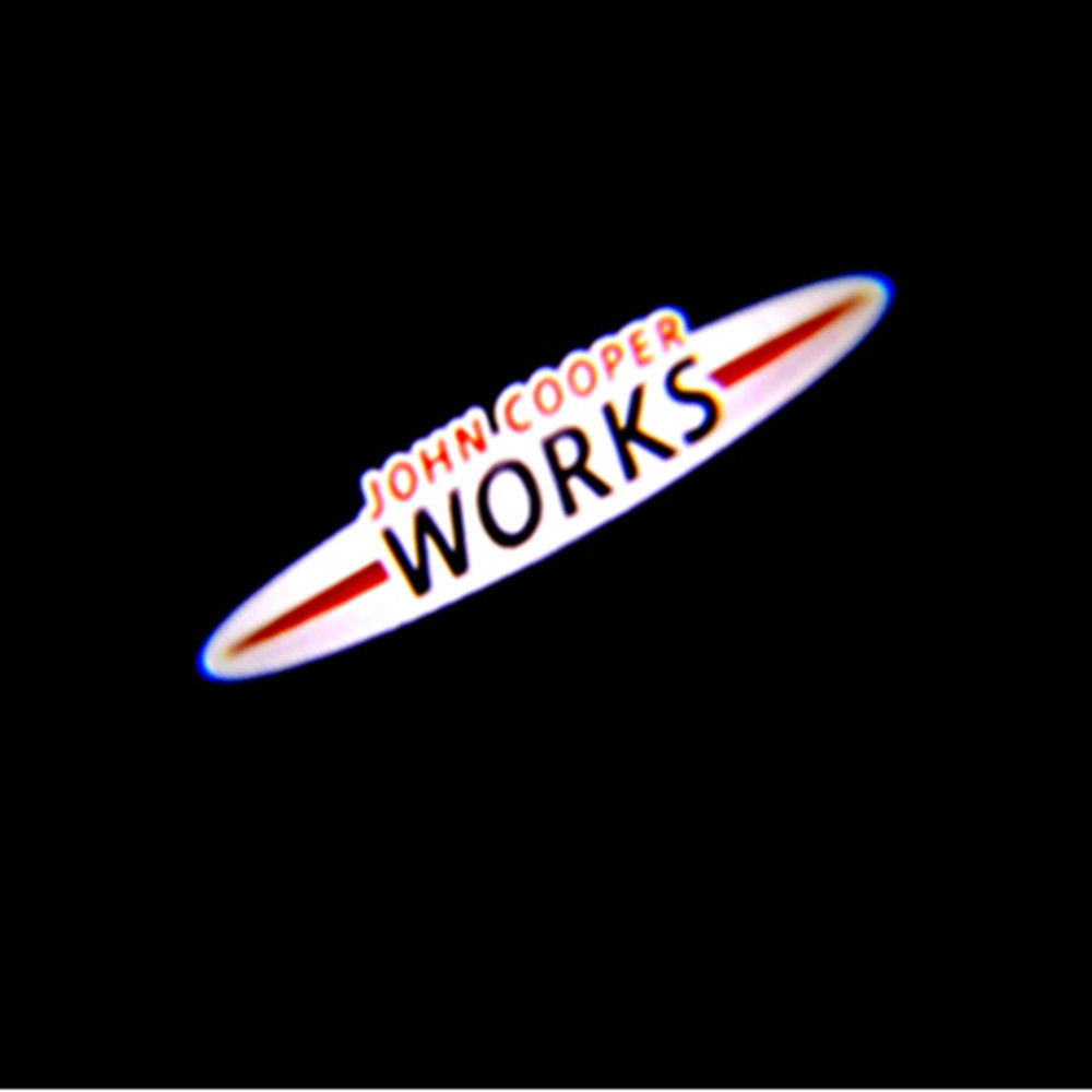 ไฟโปรเจคเตอร์ LED ติดประตูรถยนต์ อุปกรณ์เสริม สําหรับ Mini Cooper One S JCW R55 R56 R50 R53 R60 F55 F56 Countryman 2 ชิ้น - รูปที่ 6