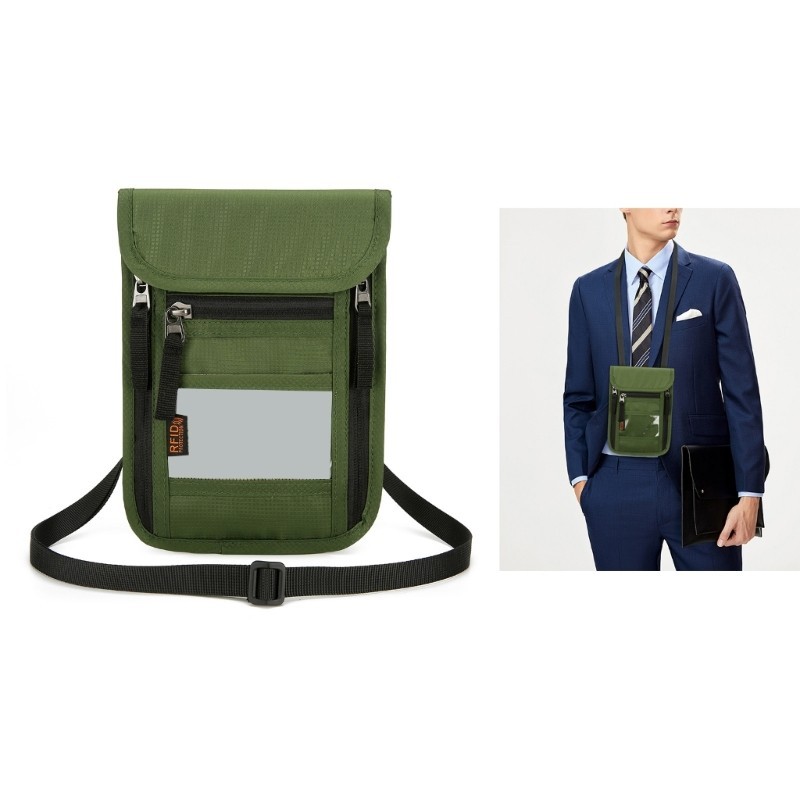 กระเป๋าเดินทาง กระเป๋าคล้องคอ กระเป๋าคาดหน้าอก กระเป๋าสตางค์เดินทาง Organisers Travel Crossbody Bag