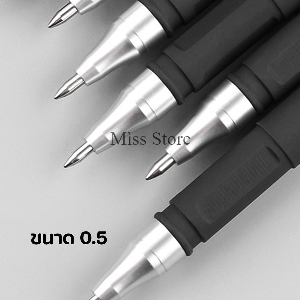 ปากกาเจลสี เส้นปากกาขนาด0.5 มม. - 0.38 มม. แห้งเร็ว สําหรับนักเรียน 3 สี ชุด/5แท่งและชุด/10แท่ง