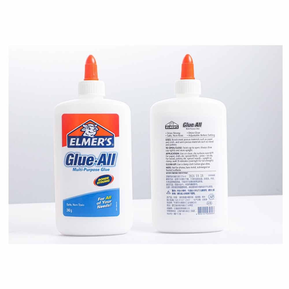 Elmer’s Glue Multi-Purpose Bonds Strong Dries Strong Safe Non-Toxic White Glue 40ml