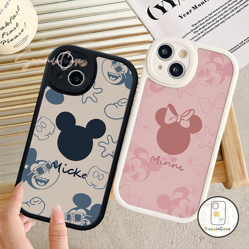 ดิสนีย์การ์ตูนดูเทอร์โมคู่มิตจิ ที่อยู่อาศัย เข้ากันได้ iPhone 7Plus 12 14 15 13 11 Pro Max XR XS Max X 8 14 15 7 Plus - รูปที่ 5