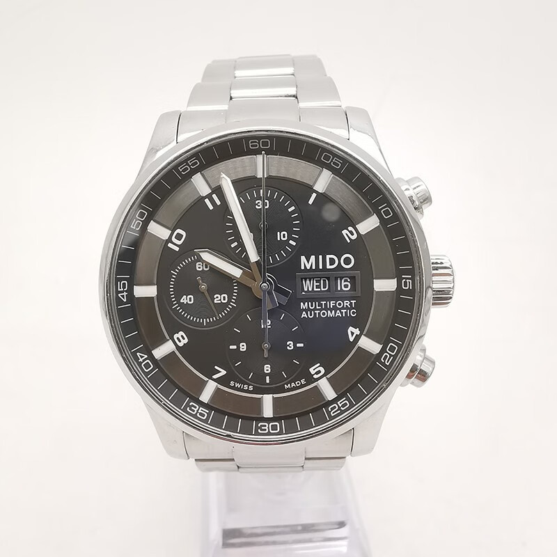 Mido/rudder Series M005.614.11.057.01 นาฬิกาข้อมือ เส้นผ่าศูนย์กลาง 44 มม. สําหรับผู้ชาย